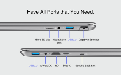 US Warehouse 15.6 Inch Intel Core I3-5005U 16GB 256GB 512GB SSD SATA RJ45 Slot Business Laptop Core I5 Laptop Brand New Laptops