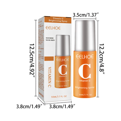 EELHOE Vitamin C Moisturizing Spray Moisture Replenishment Skin Desalting Pimple Color Spot Rejuvenation Whitening Spray