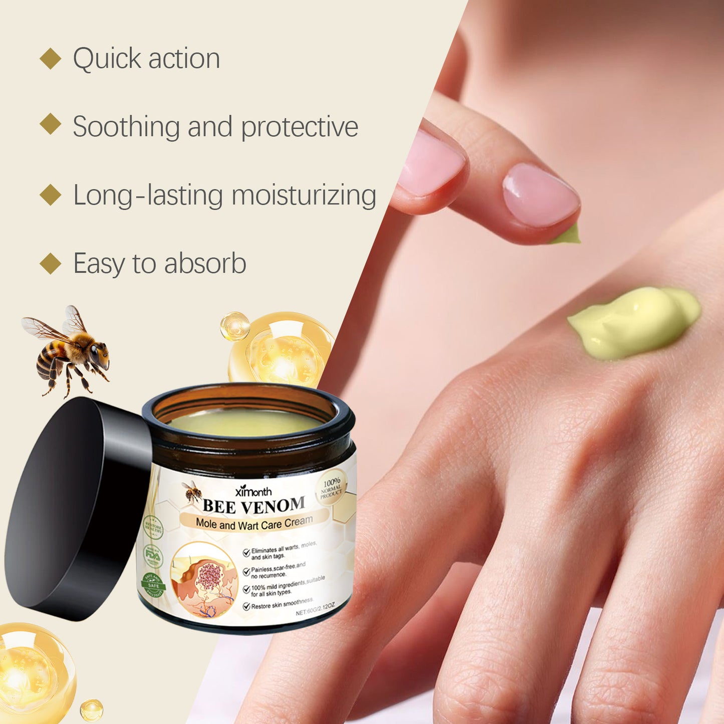 Ximonth Kyou Mole Cream Gentle Cleansing Skin Smooth Skin Moisturizing Repair Skin Care Cream