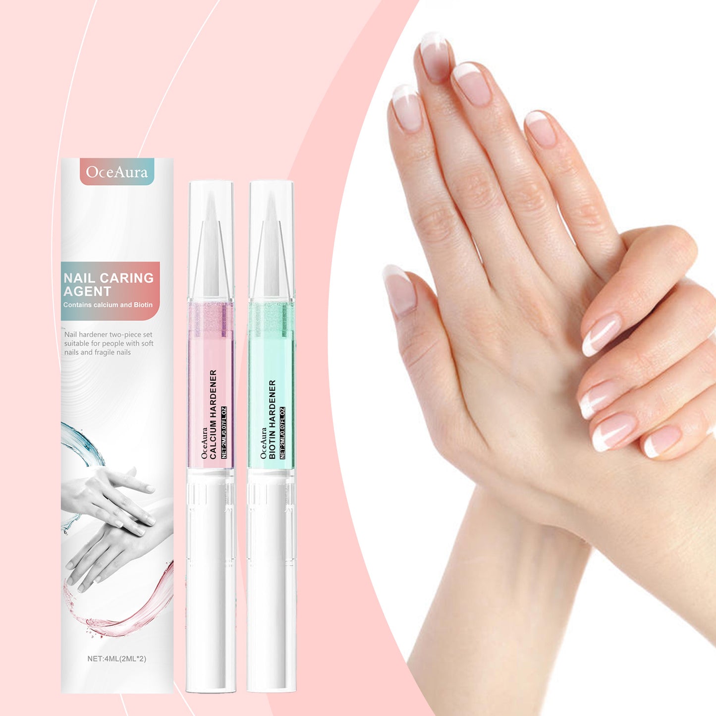 OceAura Nail Care Pen Nail Surface Repair Moisturizing Cleaning Manicure Hand Foot Cuticle Nutrition Care Pen