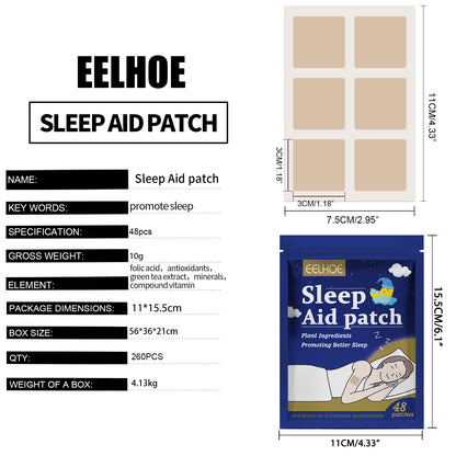 EELHOE Sleep stickers Soothing Body Sleep Comfort Enhancement Care Peaceful Sleep Body Care Patch