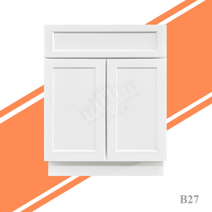 America Free Shipping in Stock RTA Cabinets for Home Improvement B24-B30 Wooden Upgrading Kitchen Cabinets Ready to Assemble