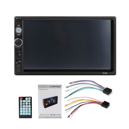 CarUniversal Car Radio Long Model  Audio Rear View Camera BT Music Touch Screen Multimedia Dvd MP3 MP5 Player Stereo Monitor