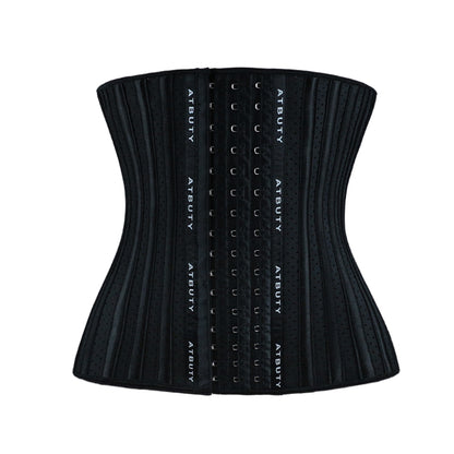 New Short Torso Waist Trainer 7 Inch Latex Body Shape Wear Tummy Control Women Underbust Corset Shaper