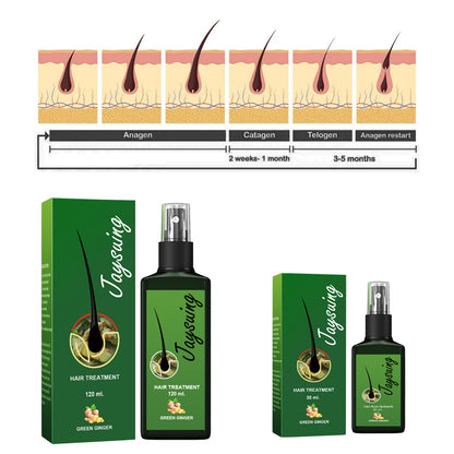 Jaysuing Hair Care Solution Gentle Nourishing Scalp Massage Moisturizing Smooth Hair Care Spray