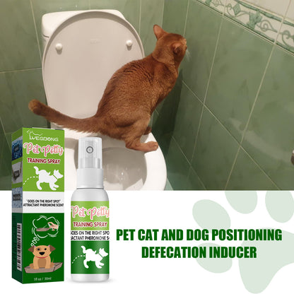 Yegbong Pet Positioning and Defecation Inducer Pet Toilet Inducer Potty Training Aid for Positioning