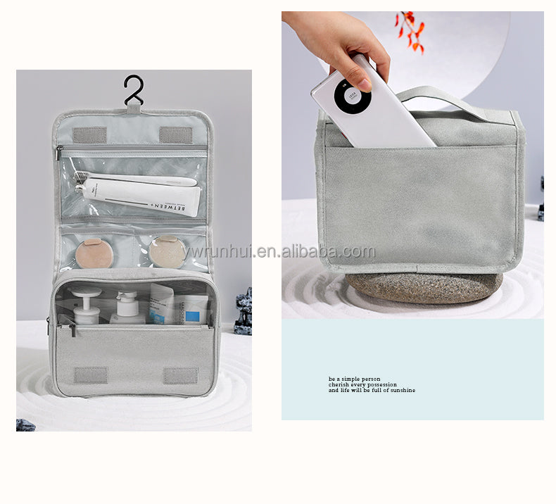 Hot Selling Wash Bag Toiletries Bag with Hanger