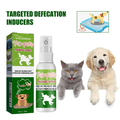 Yegbong Pet Positioning and Defecation Inducer Pet Toilet Inducer Potty Training Aid for Positioning