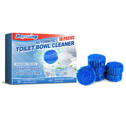 Jaysuing Toilet Blue Bubble Cleaning Block Household Descaling Deodorant Deodorant Fresh Toilet Cleaning Bar