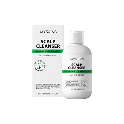 Jaysuing Oil Control Scalp Care Shampoo Moisturizing Repairing & Nourishing Dry and Manic Smooth Shampoo