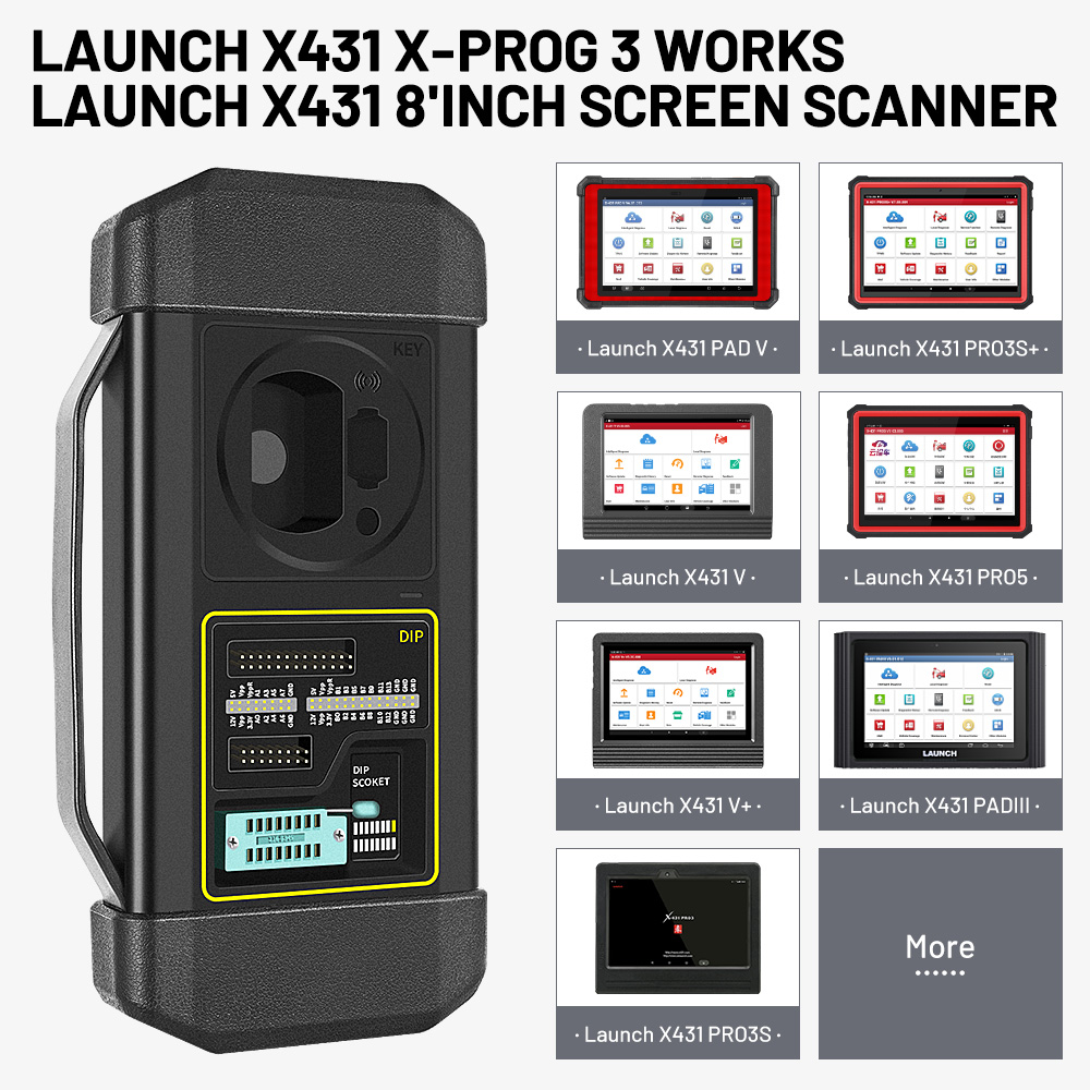 Amazon  X431 X-PROG 3 Car Key Programmer Immobilizer Key Programmer Tool Cars for X431 V PLUS X431 PROS X431 PRO3S+