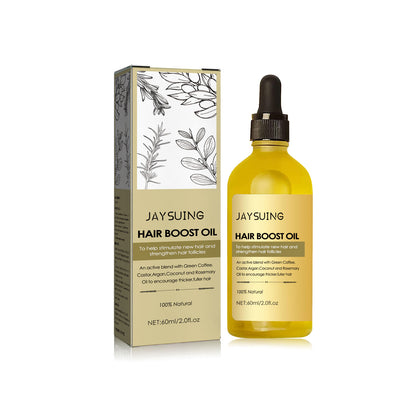 jaysuing Rosemary Dense Hair Essential Oil Anti-Fall Repair Hair Frizz Dryness Dense Hair Oil