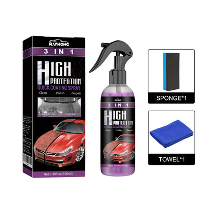 Rayhong Coating Agent Three-in-One Oil Removal Polishing Protective Repair Scratch Car Paint Cleaning Maintenance Coating