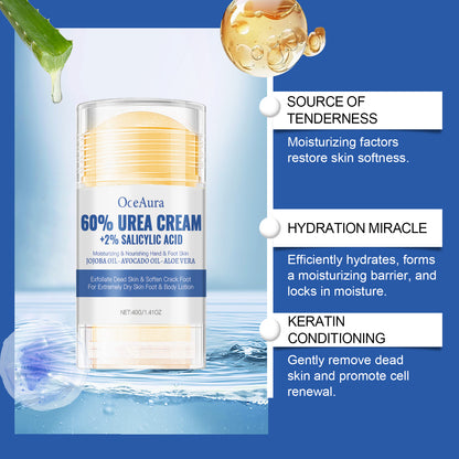 OceAura Moisturizing Anti-Cracking Foot Cream Moisturizing Foot Skin Care Heel Body Skin Care