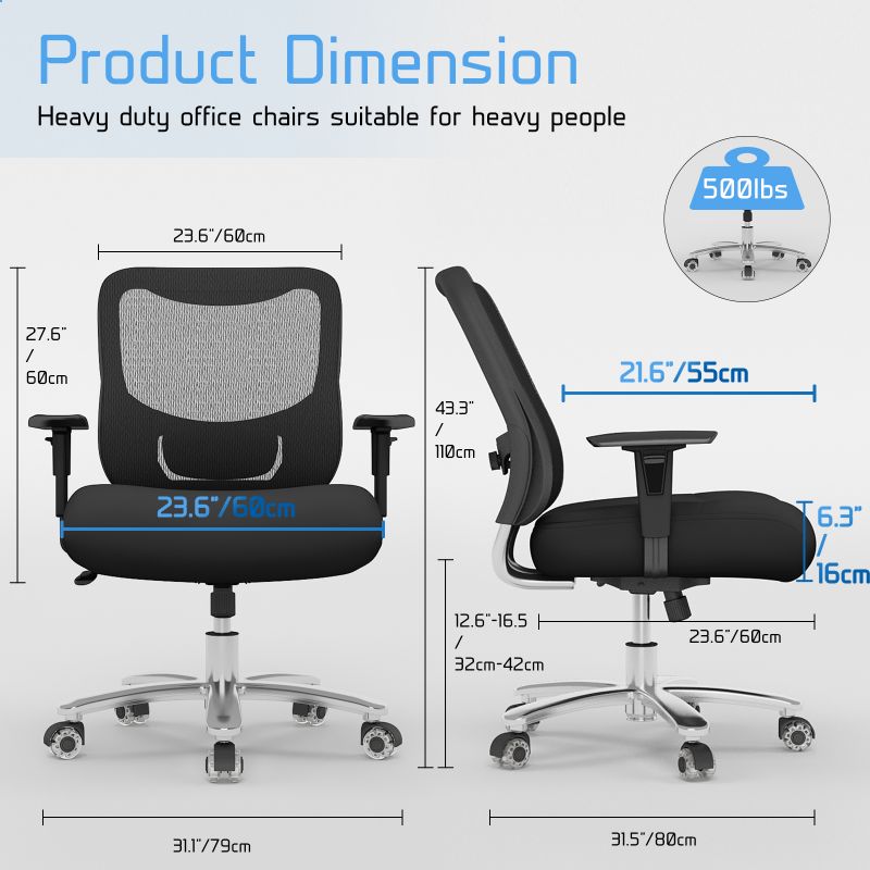 High Quality Grey Mesh Office Chair Ergonomic Executive Furniture Adjustable Headrest Modern Swivel Design Made Iron Metal