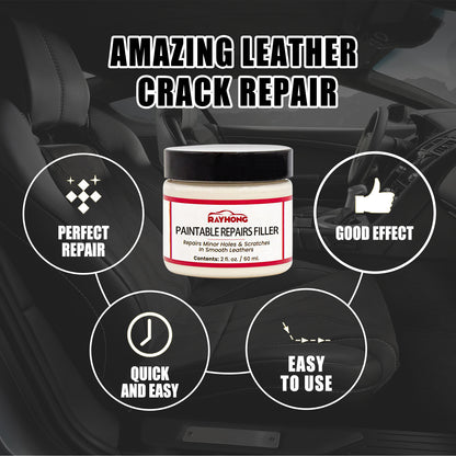 Rayhong Leather Filling Cream Car Seat Scratch Repair Sofa Leather Damage Refurbishment Repair Cream