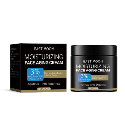 East Moon Anti-Aging Face Cream Fade Fine Lines Hydrating Refreshing Moisturizing Softening Brightening Skin Care Cream