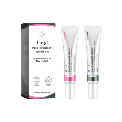 Hoygi Pore Care Cream Day and Night Combination Deep Skin Cleaning Firming and Delicate Pore Skin Cream