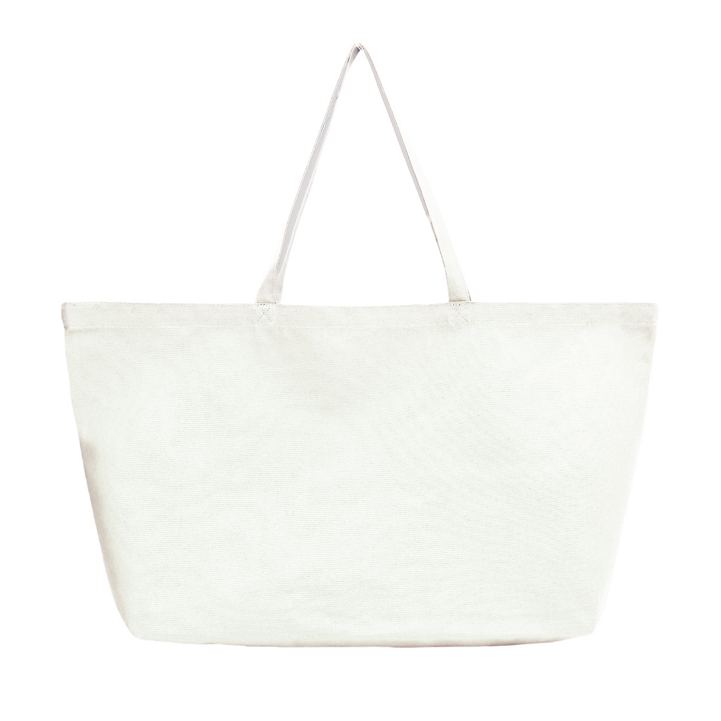 Popular Design White Everything Bag Extra Large Reusable Shopping Bag Eco Friendly Canvas Tote Bag