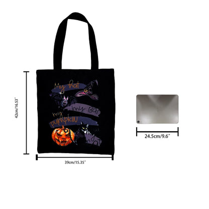 Wholesale Halloween Decorative Gifts Kids Tote Bag Children'S Candy Gift Canvas Bag for Halloween Party