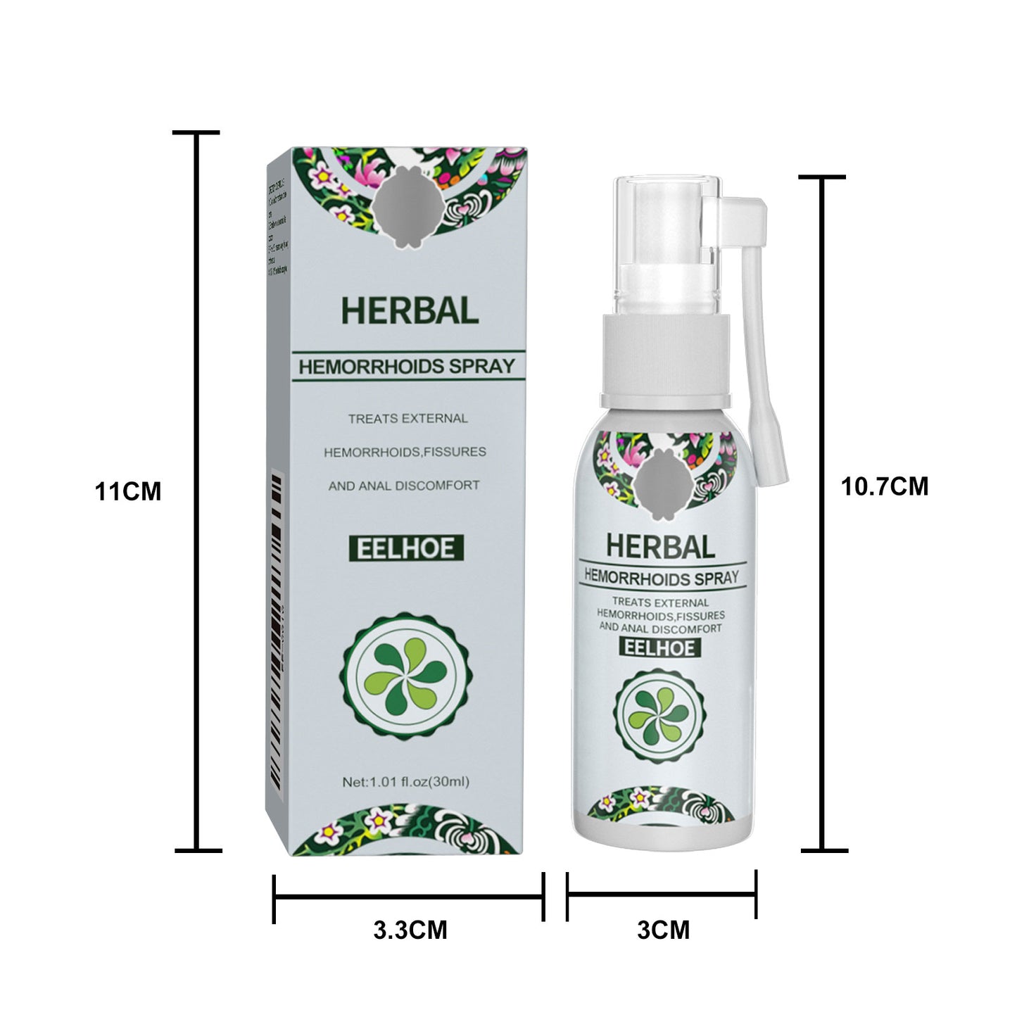 EELHOE Herbal Care Spray Gentle Care Nourishing Body Skin External Care Spray