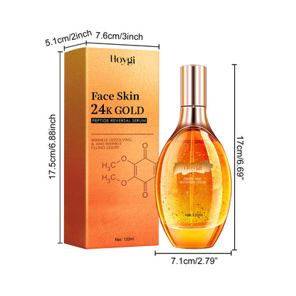 Hoygi 24K Gold Peptide Reverse Essence Moisturizing Anti-Wrinkle Firming Anti-Aging Essence