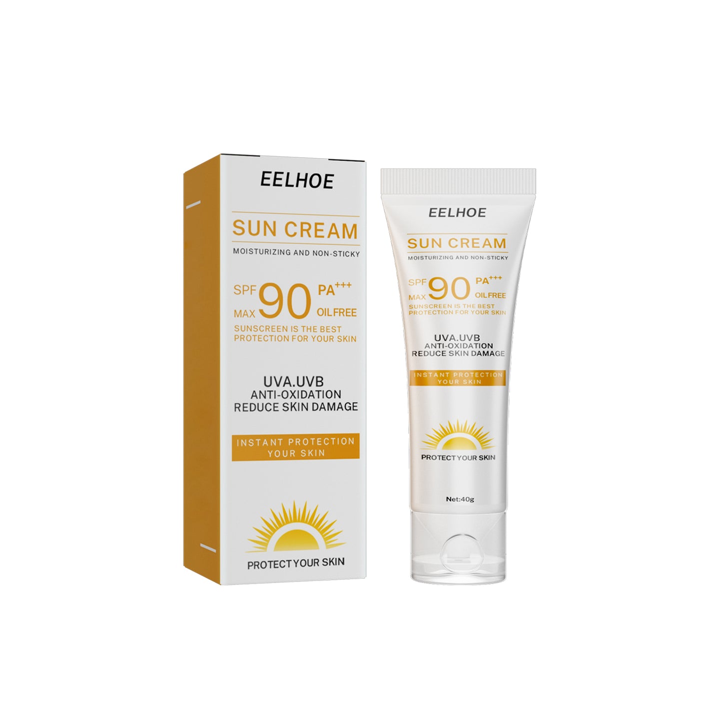 EELHOE Isolation Protective Cream Moisturizing Face Body Skin Protection Non-Fake White Summer Refreshing Non-Greasy