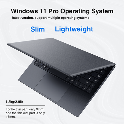 14.0" Laptop 1920*1080 IPS Screen 8GB DDR4 256GB SATA Intel N4000 Laptop I3 Brand New Laptops Notebooks