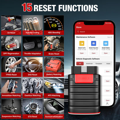 Ediag New Version All System Diagnostic Tool ECU Coding Active Test 15 Resets Car OBD2 Scanner 1 Year Update Free