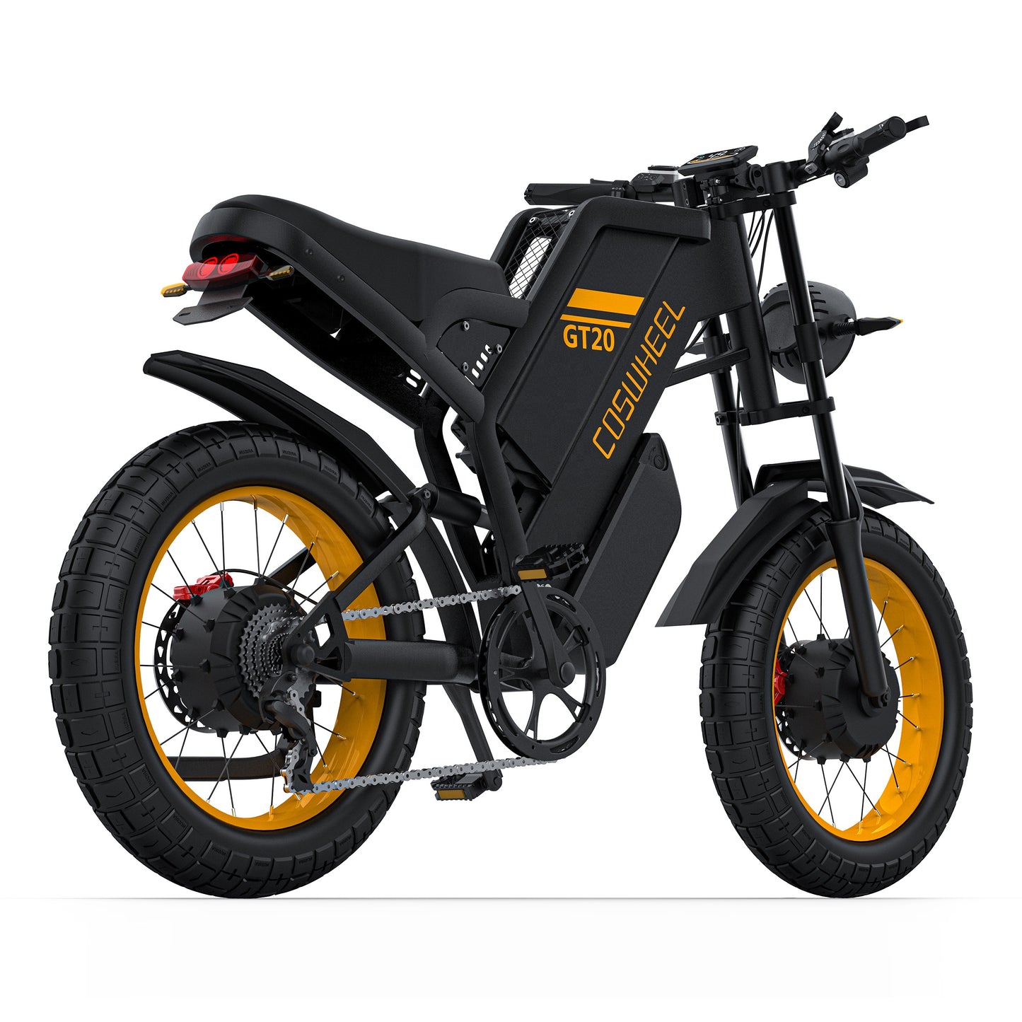 COSWHEEL GT20 PRO Ebike Electric Bike 48V 3000W Powerful Dual Motor 40AH Dual Battery Electric Motorcycle Mountain Dirt Bike