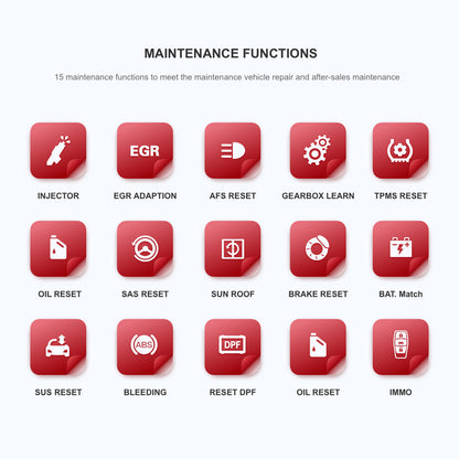 Thinkdiag 2 OBD2 Scanner Support CAN FD Protocols Fit for Car Brands Free Full Softwares 16 Reset Functions ECU Code