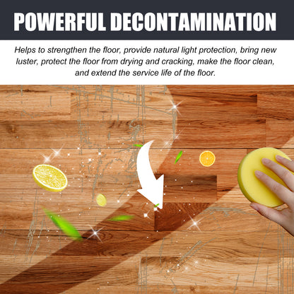 Jakehoe Floor Cleaner Wooden Floor Marble Surface Powerful Stain Removal Brightening Polishing Cleaner