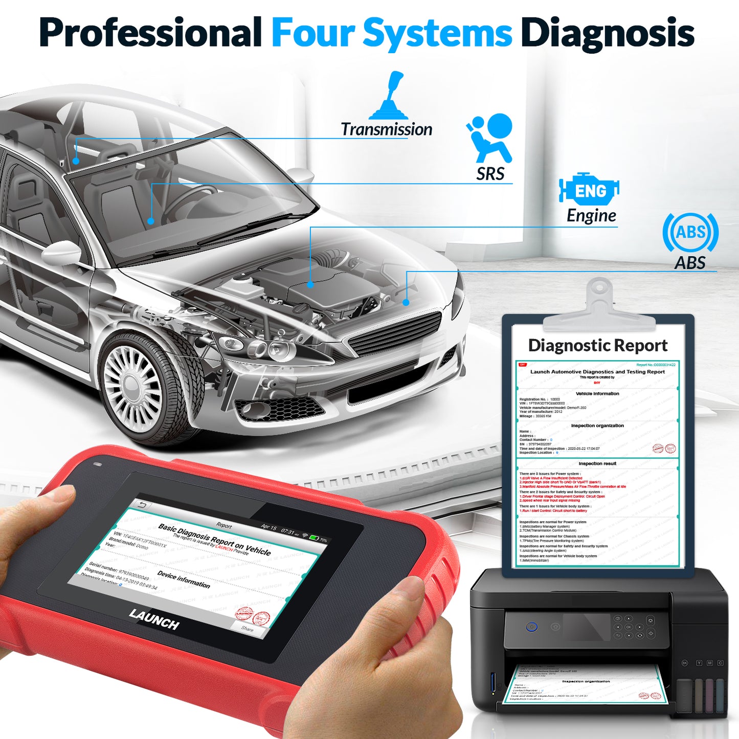 Profesional X431 CRP123E V2.0  Herramien Autotamotriz Car Code Reader Chip Tuning Obd2 Scaners Automotriz Diagnostic Tool