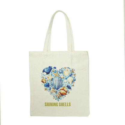 USA Warehouse Custom Large Beach Gift Shopping Handle Blank Fast Delivery Sublimation Tote Custom Printed logo Canvas Bag