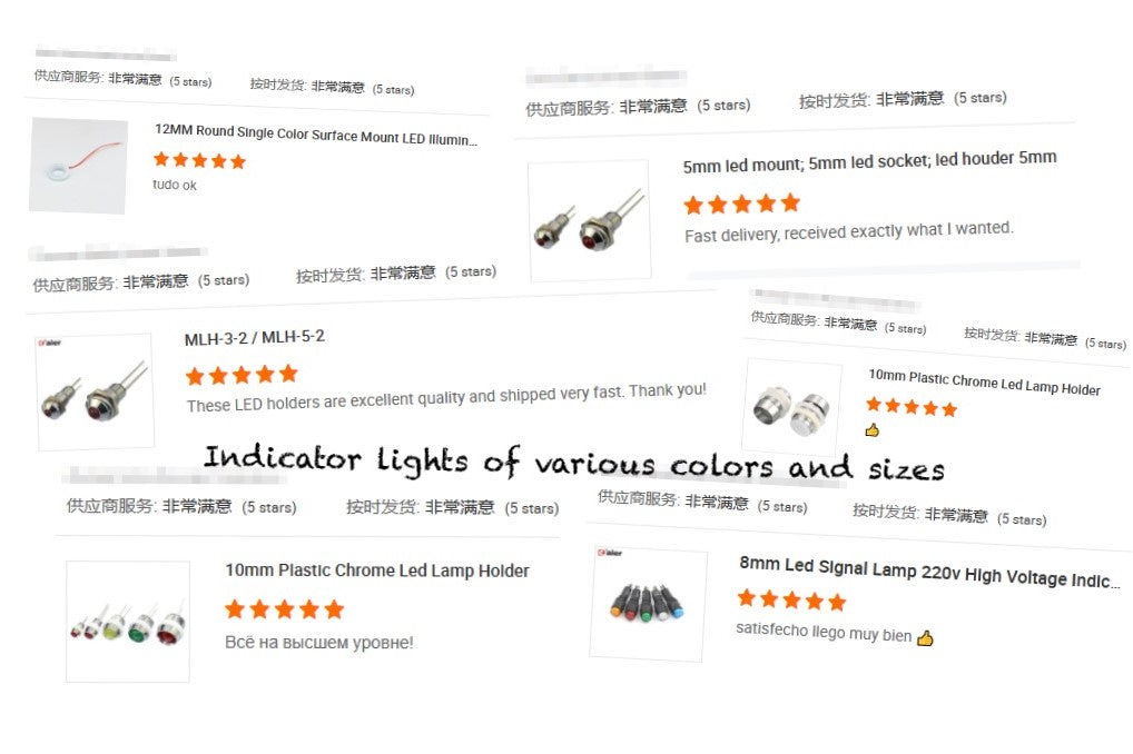 7PCS 12mm Metal Indicator Light Sealed Black Shell Waterproof Led Indicator IP67 Laser Symbol Led Indicator Light 12V with Wire