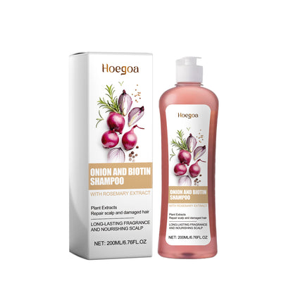 Hoegoa Shampoo Scalp Cleansing Care Volumizing Strong Hair Moisturizing Smooth Shiny Hair Shampoo