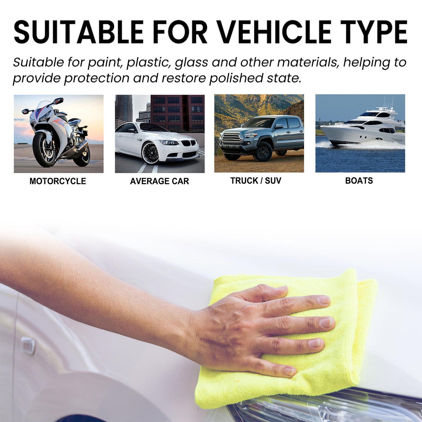 Rayhong Coating Agent Three-in-One Oil Removal Polishing Protective Repair Scratch Car Paint Cleaning Maintenance Coating