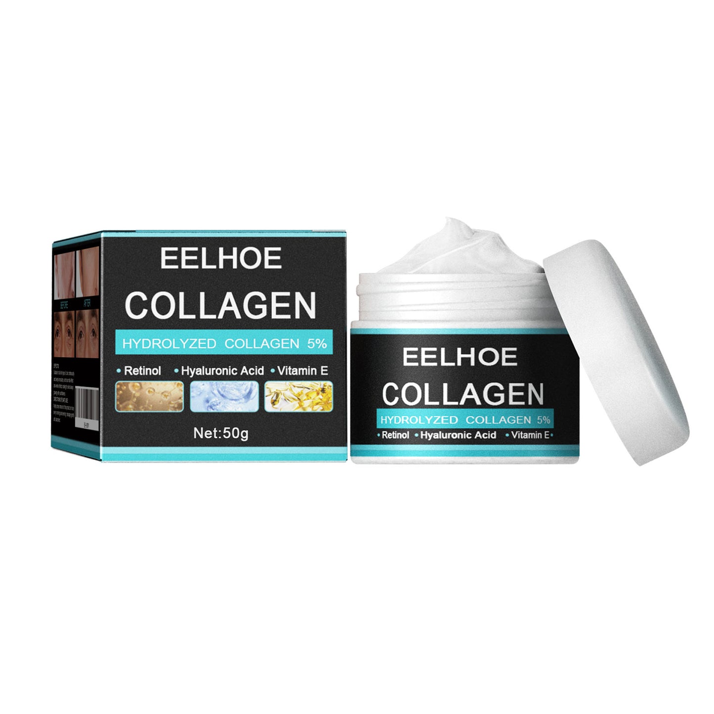 EELHOE Men's Cream Gentle Hydrating Moisturizing Facial Repair Firming Skin Hydrated Radiant Skin Care Cream