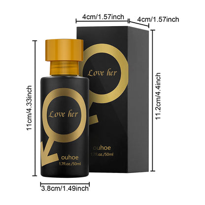 OUHOE Charm Perfume Natural Fresh Niche Long-lasting Fragrance Portable Couple Dating Atmosphere Perfume