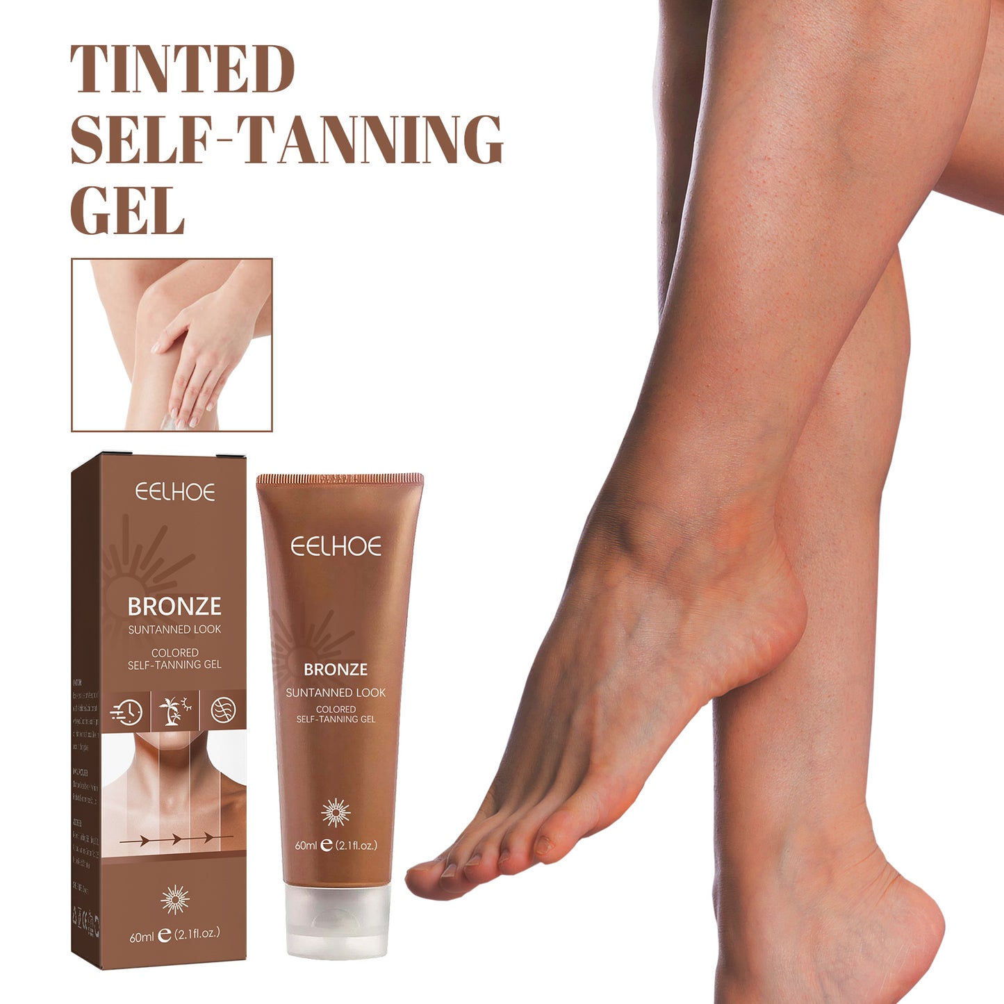 EELHOE Darkening Lotion Summer Beach Outdoor Even Sunscreen Wheat Bronze Moisturizing Skin Body Lotion