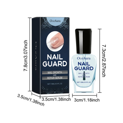 OCEAURA Nail Repair Essence Hand and Foot Nail Nutrition Moisturizing Repair Soft Nail Gentle Cleaning Bright Nail Care