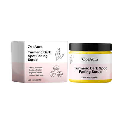 OceAura Turmeric Skin Beautifying Scrub Gentle Cleansing Body Skin Exfoliating Moisturizing Scrub