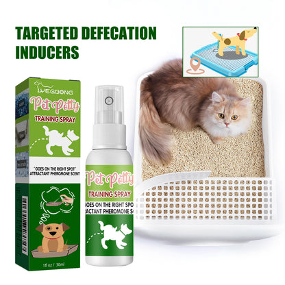 Yegbong Pet Positioning and Defecation Inducer Pet Toilet Inducer Potty Training Aid for Positioning