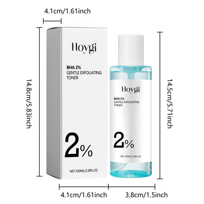 Hoygi Gentle Exfoliating Toner Repair Skin Barrier Facial Redness Hydrating Radiant Refreshing Skincare Water