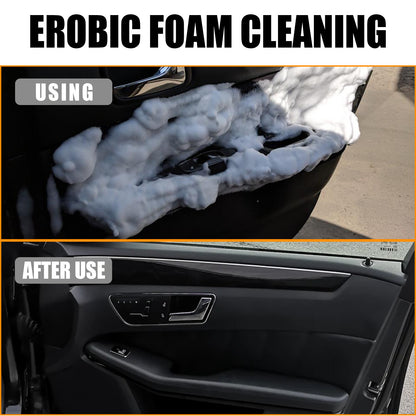 Rayhong Car Interior Foam Cleaner Waterless Stain Remover Foam Cleaner for Seats, Headliner, and Dashboard