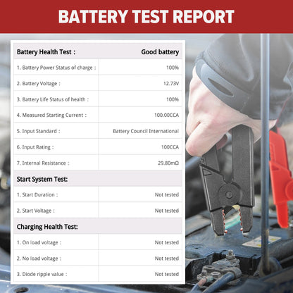 X431 BST360 Car Battery Tester Cranking Test Load Test 12V Battery Analyzer 2000CCA Cricuit Automotive Battery Tester