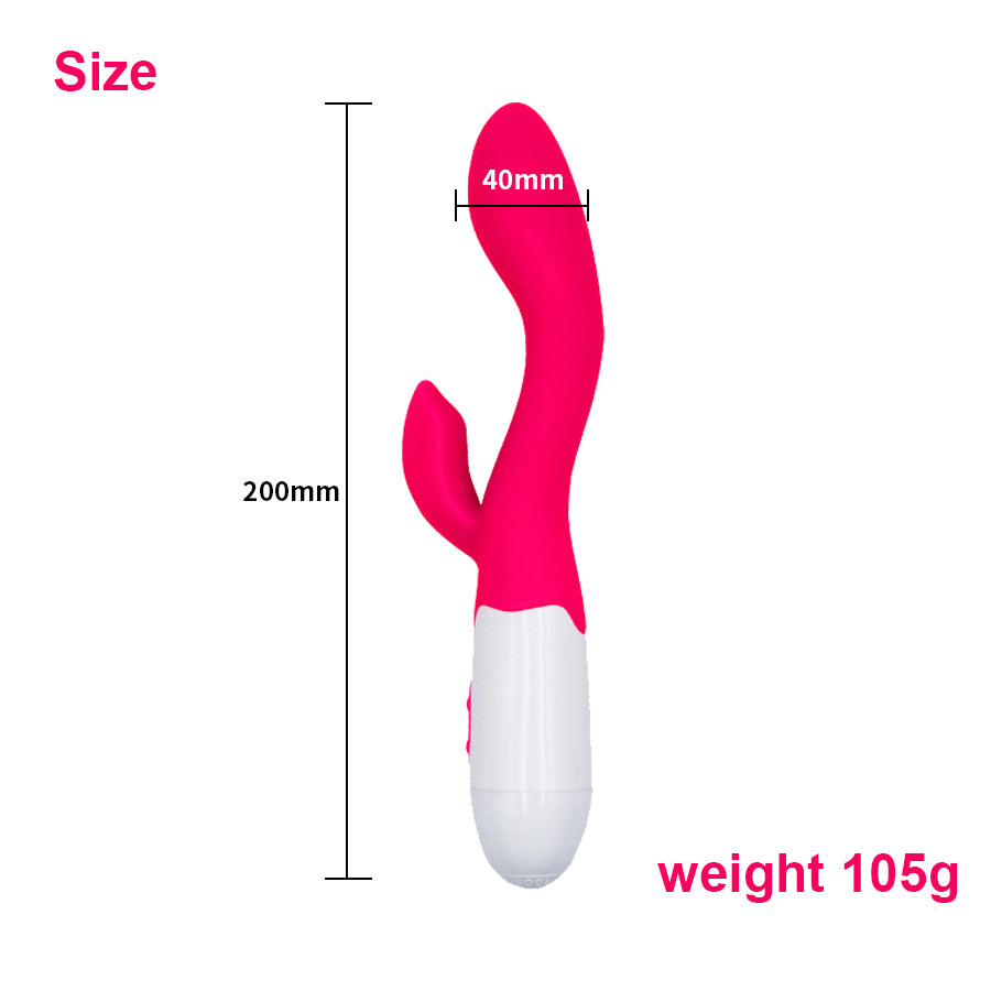 G Spot Rabbit Vibrator Sex Toy for Women Dildo Vibrating Vagina Clitoris Massager Rechargeable Vibration AV Stick Adult Sex Toys