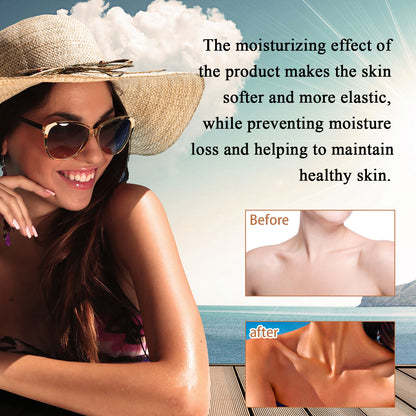 OceAura Darkening Mousse Body Tone-Up Wheat Skin Tone Hydrating Moisturizing Deep Nourishing After-Sun Repair Cream