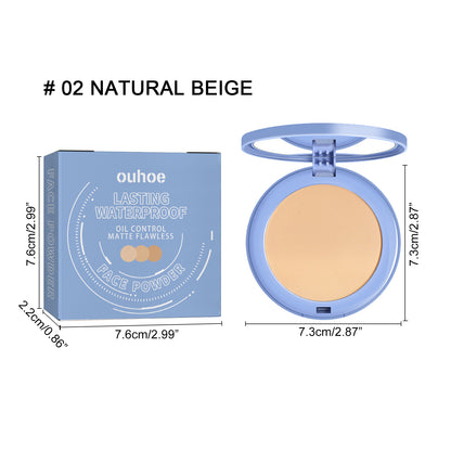 OUHOE Finishing powder Flawless Long-lasting Non-cakey Makeup Setting Powder Natural Lightweight Breathable Setting Powder