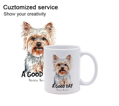 Free Shipping Sublimation Mug Cup Wholesale Custom 11Oz White Heat Transfer Sublime Porcelain Ceramic Coffee Mugs With logo